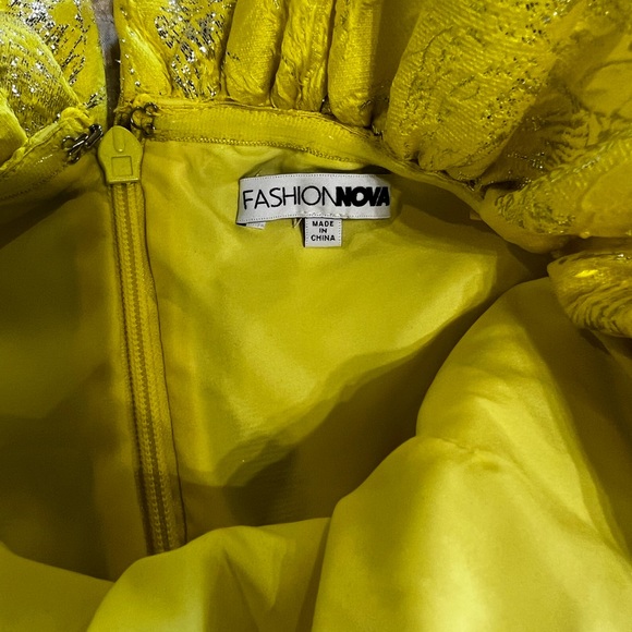 Yellow Ruffle Dress 💛 - Picture 7 of 9